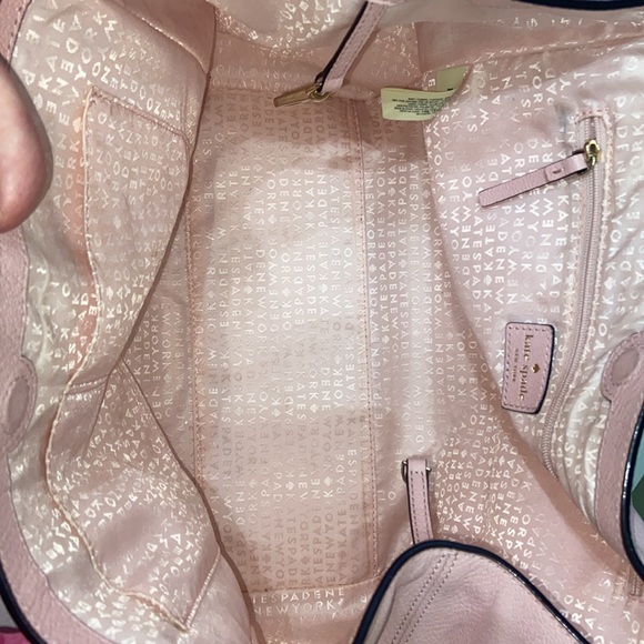 Beautiful Lt. Pink Satchel by Kate Spade - Picture 7 of 9